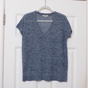 Madewell XS light blue t shirt. Feels like linen.